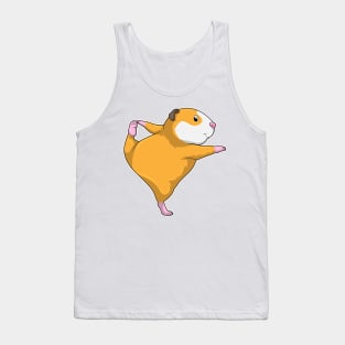 Guinea pig at Yoga Stretching exercise Tank Top